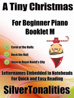 cover image of A Tiny Christmas for Beginner Piano Booklet M